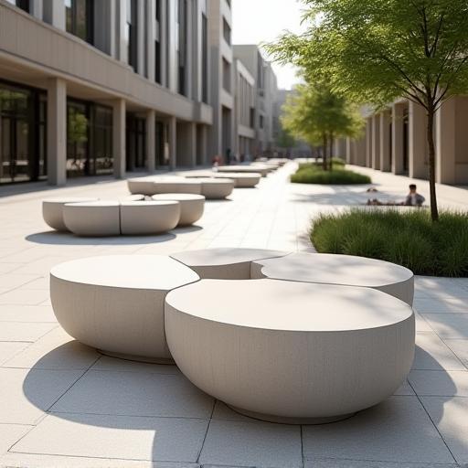 Kings Square Seating Pods